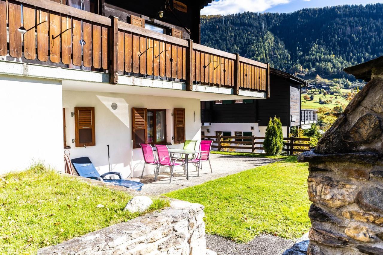 Haus Birchi, Fiesch 3.5-Zimmerwohnung Birchi Exterior foto