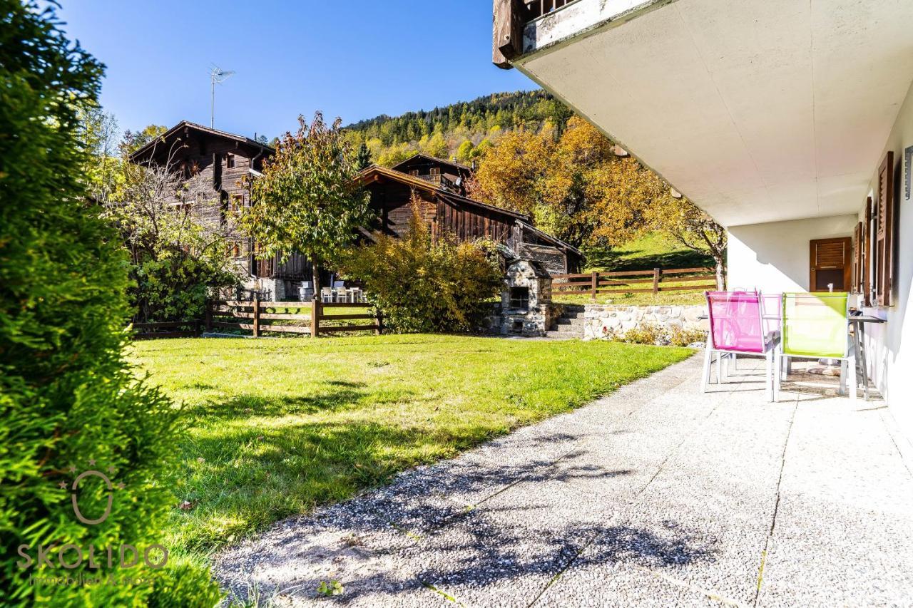 Haus Birchi, Fiesch 3.5-Zimmerwohnung Birchi Exterior foto